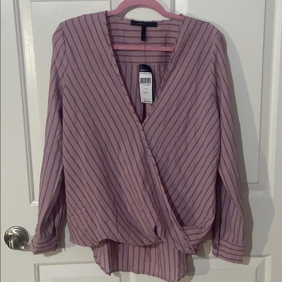 NWT BCBG Long Sleeve Top - size M - Picture 1 of 3